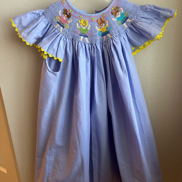Smocked Hoola Hoop dress, size 3T - Picture 1 of 3